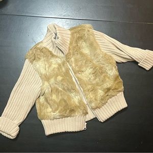 Gap baby fur coat